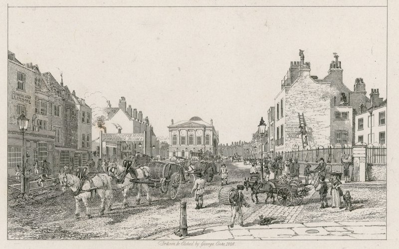 Sessionshuset, Clerkenwell av George Cooke