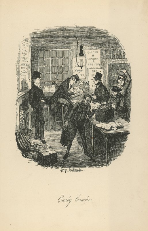 Tidiga tränare av George Cruikshank