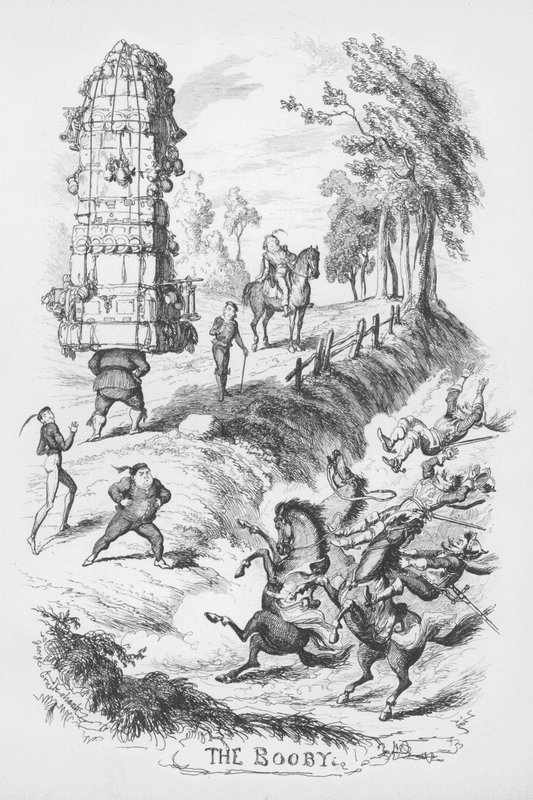 Illustration för The Pentamerone av George Cruikshank (gravyr) av George Cruikshank