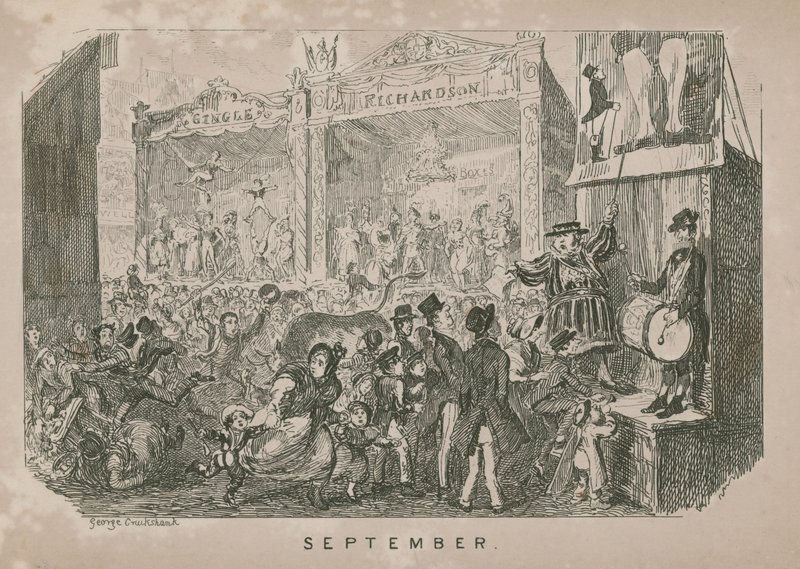 Septembermässa av George Cruikshank