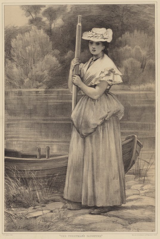 Färjmannens dotter av George Dunlop Leslie