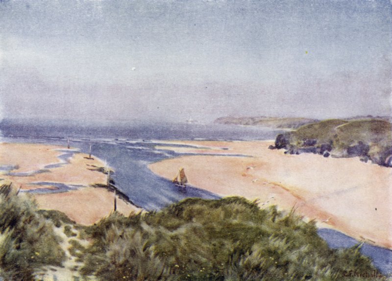 Från Lelant till Godrevy (färgade medlemmar) av George Franck Nicholls