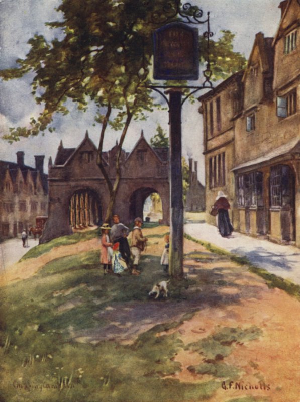 Saluhallen, Chipping Campden av George Franck Nicholls