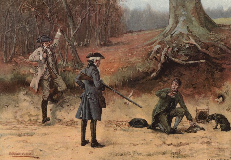 Röd hand av George Goodwin Kilburne