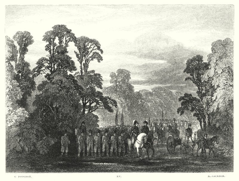 Lord Byrons barn Harold, Canto III, Strof 27 (gravyr) av George Haydock Dodgson