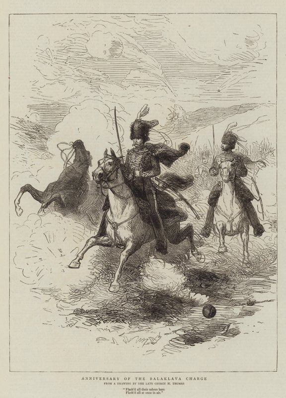 Årsdagen av anfallet i Balaklava av George Housman Thomas