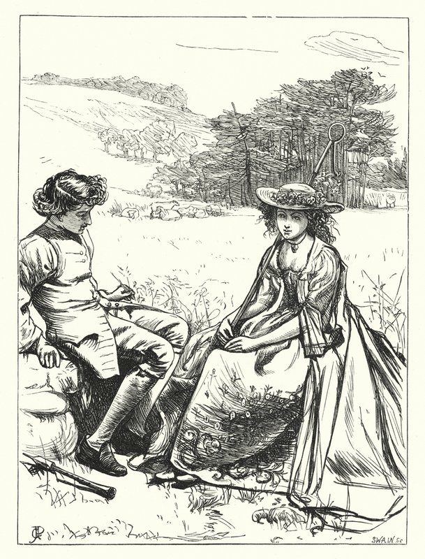Höstbilder (gravyr) av George John Pinwell