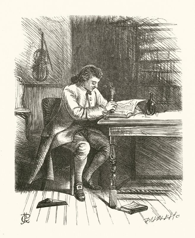 Illustration för A New Simile, In The Manner Of Swift (gravyr) av George John Pinwell