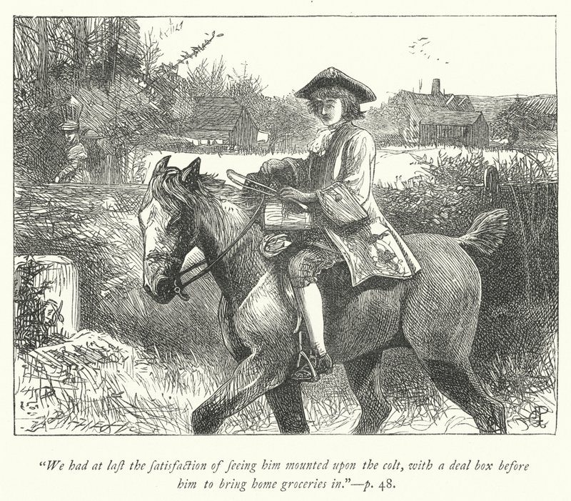 Illustration för The Vicar of Wakefield (gravyr) av George John Pinwell