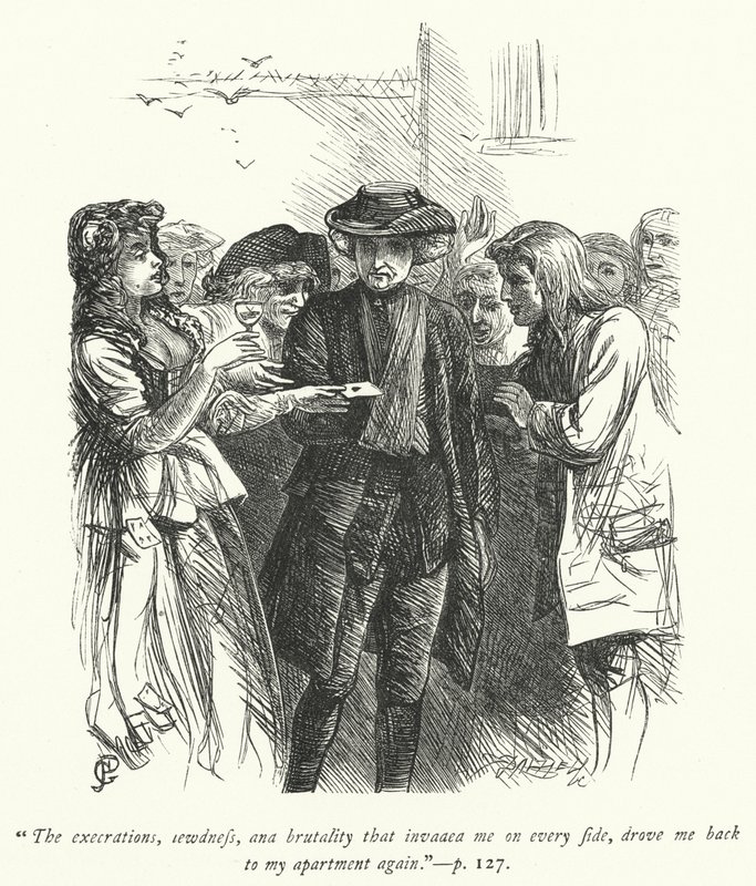 Illustration för The Vicar of Wakefield (gravyr) av George John Pinwell