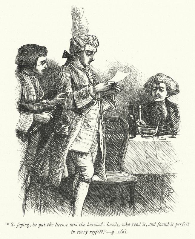 Illustration för The Vicar of Wakefield (gravyr) av George John Pinwell