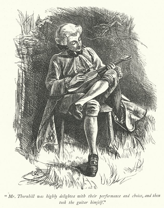 Illustration för The Vicar of Wakefield (gravyr) av George John Pinwell