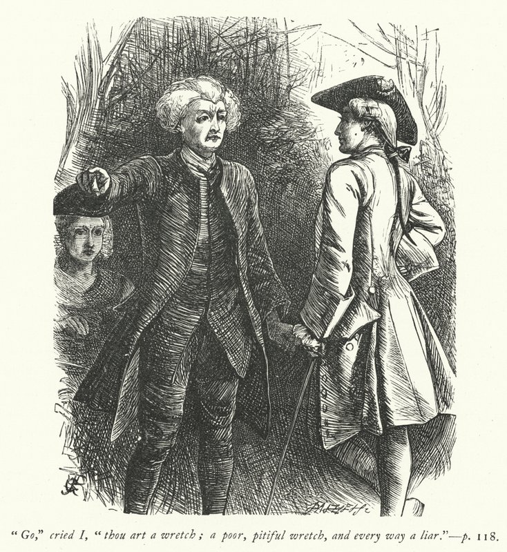 Illustration för The Vicar of Wakefield (gravyr) av George John Pinwell