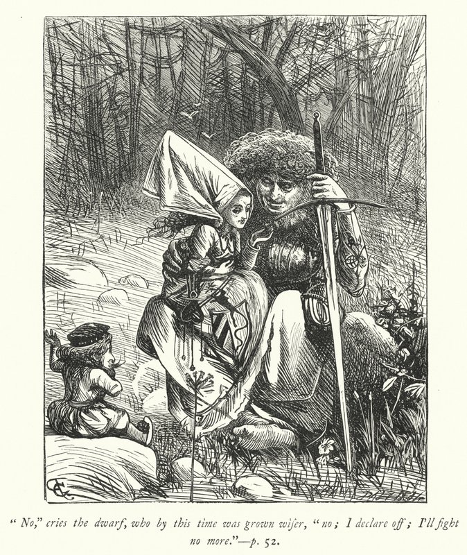 Illustration för The Vicar of Wakefield (gravyr) av George John Pinwell