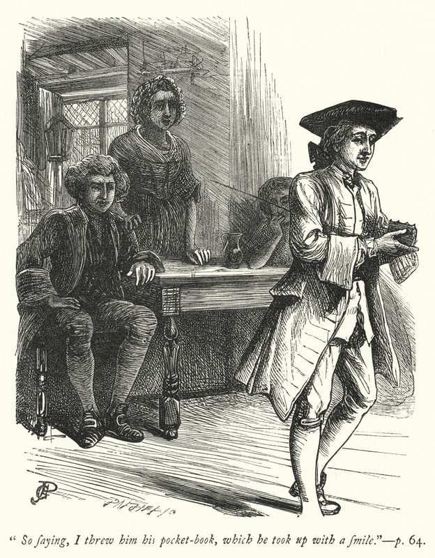 Illustration för The Vicar of Wakefield (gravyr) av George John Pinwell