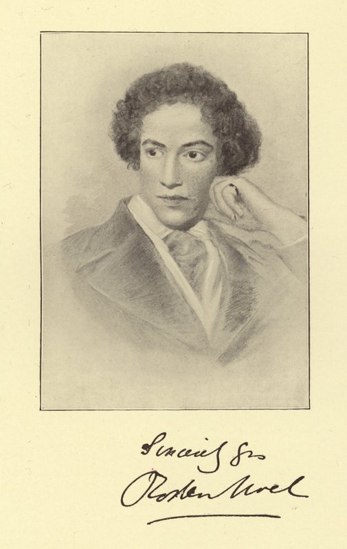 Roden Noel, engelsk poet av George Richmond