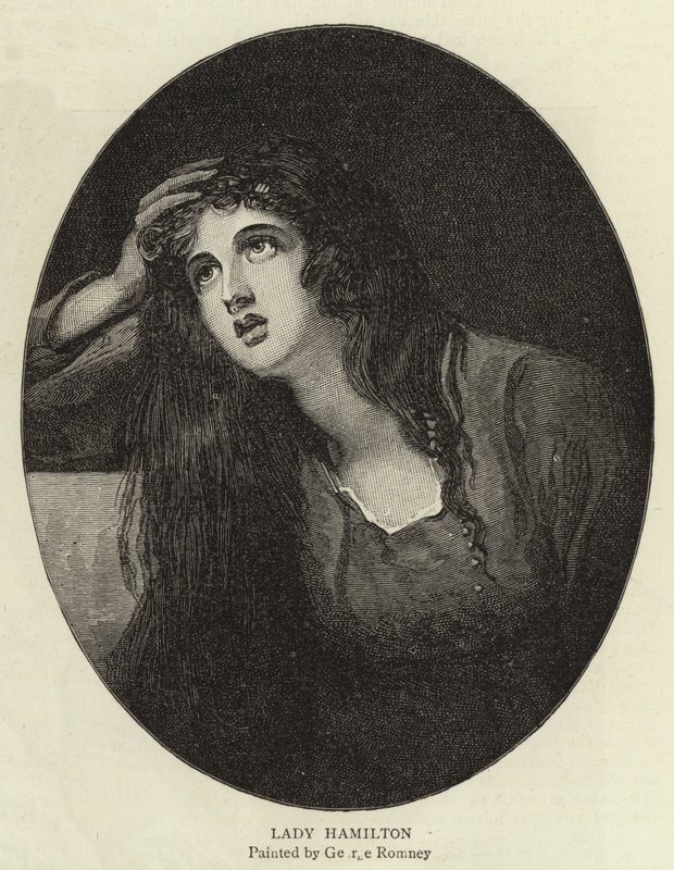 Lady Hamilton av George Romney