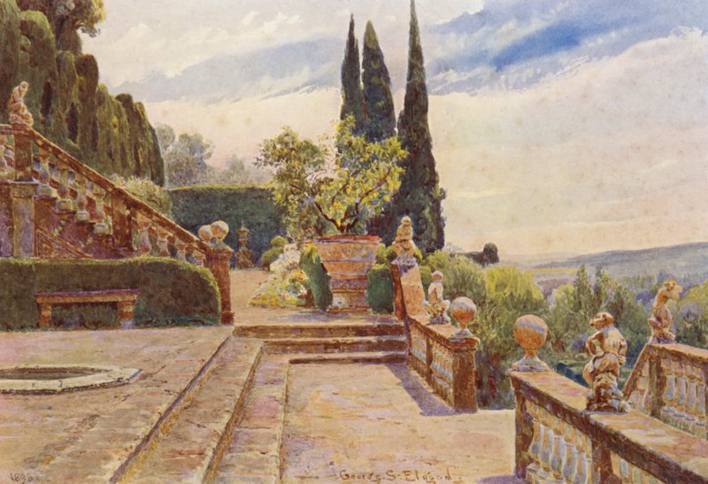 Italienska trädgårdar: Giuoco dell
