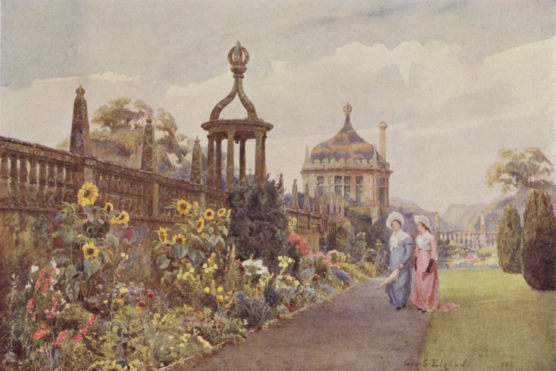 Montacute, solrosor av George Samuel Elgood