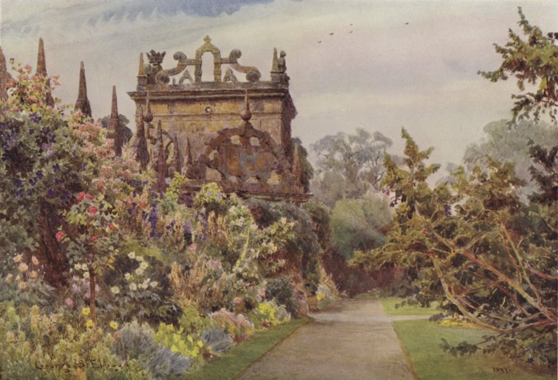 The Forecourt, Hardwick av George Samuel Elgood