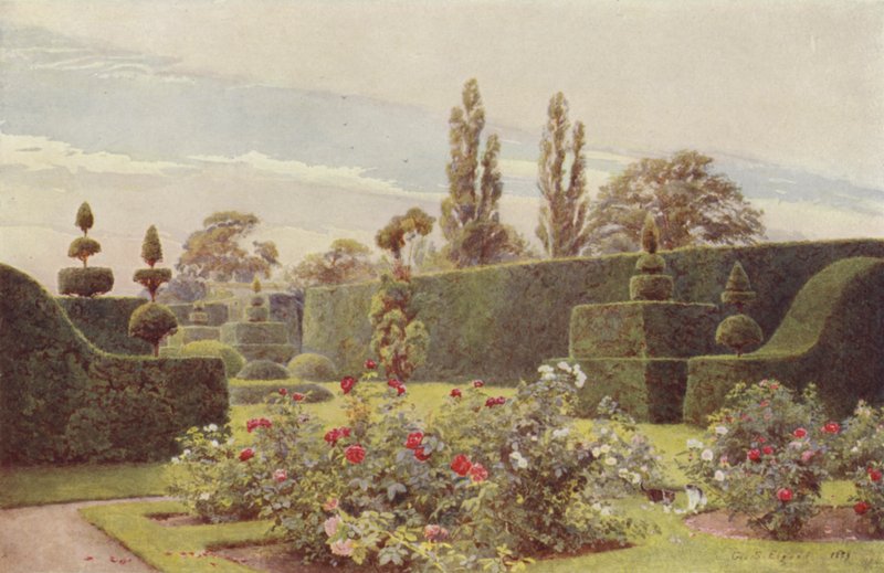 Rosenträdgården, Arley av George Samuel Elgood