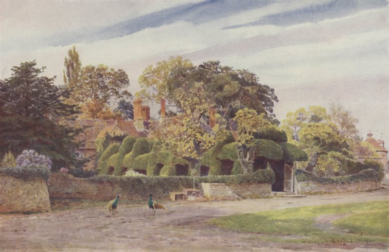 De tolv apostlarna, Cleeve Prior av George Samuel Elgood