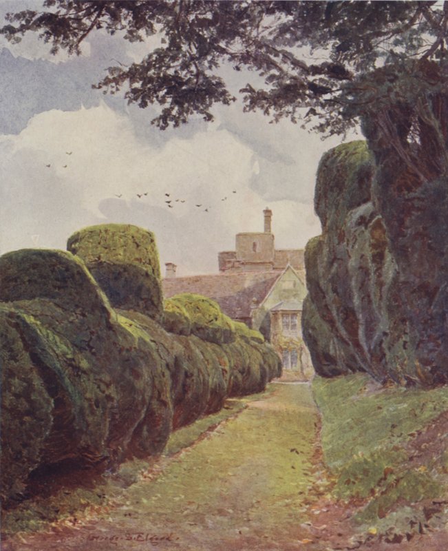 Yew Alley, Rockingham av George Samuel Elgood