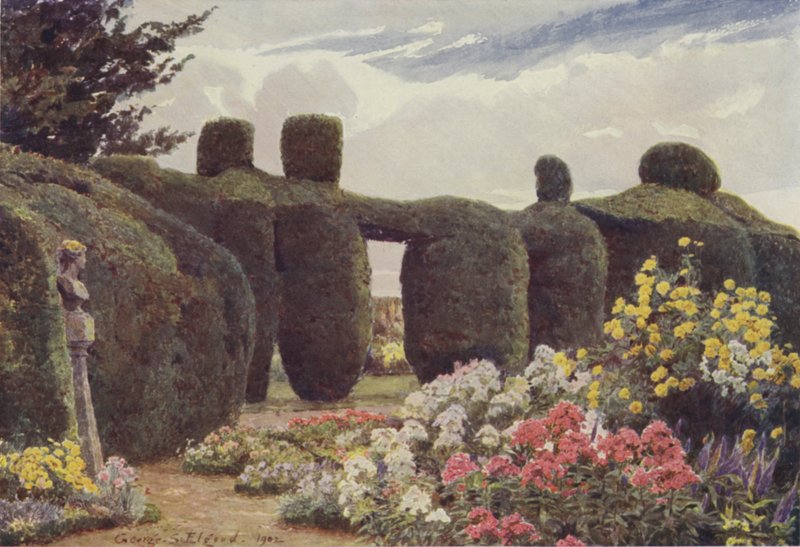 Idegranshäcken, Campsey Ashe av George Samuel Elgood