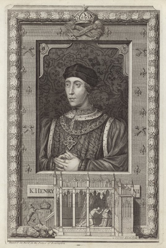 Kung Henrik VI (gravyr) av George Vertue