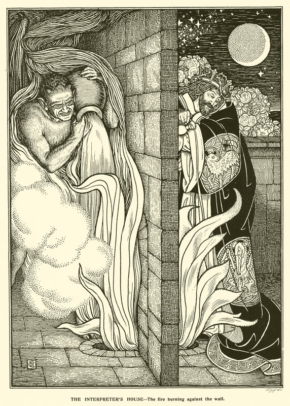 Tolkens hus (gravyr) av George Woolliscroft Rhead