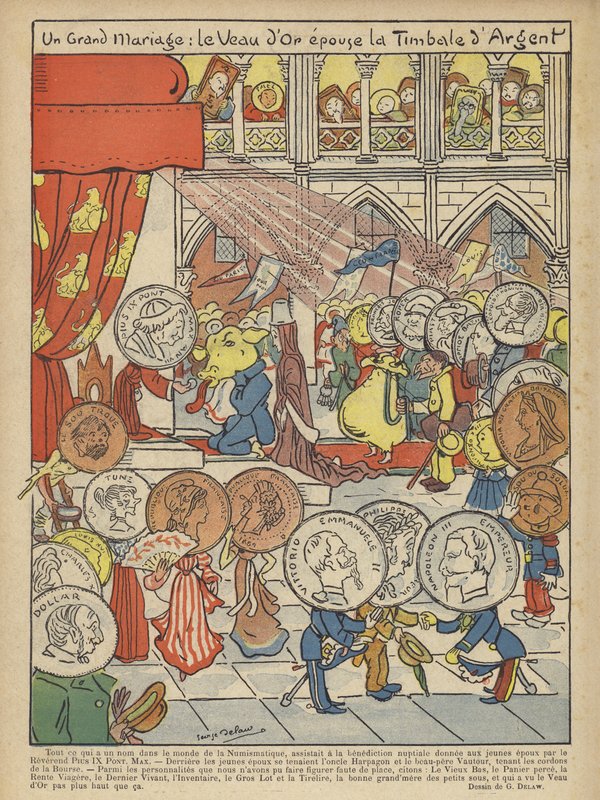 Illustration för Le Rire av Georges Delaw
