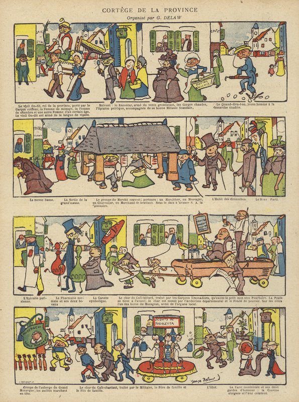 Illustration för Le Rire av Georges Delaw