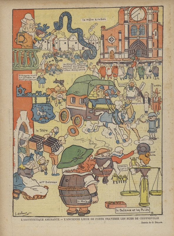 Illustration för Le Rire av Georges Delaw
