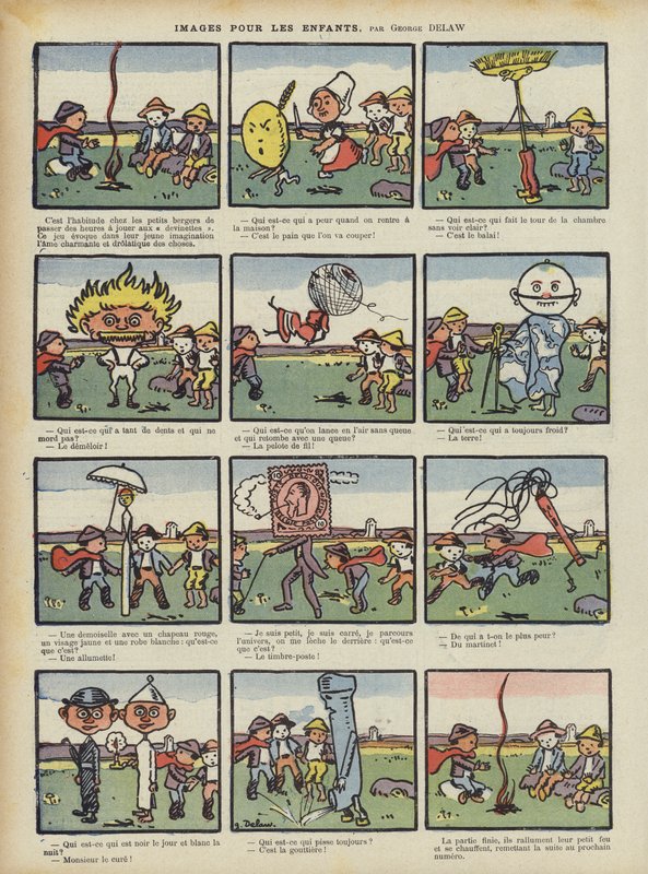 Illustration för Le Rire av Georges Delaw