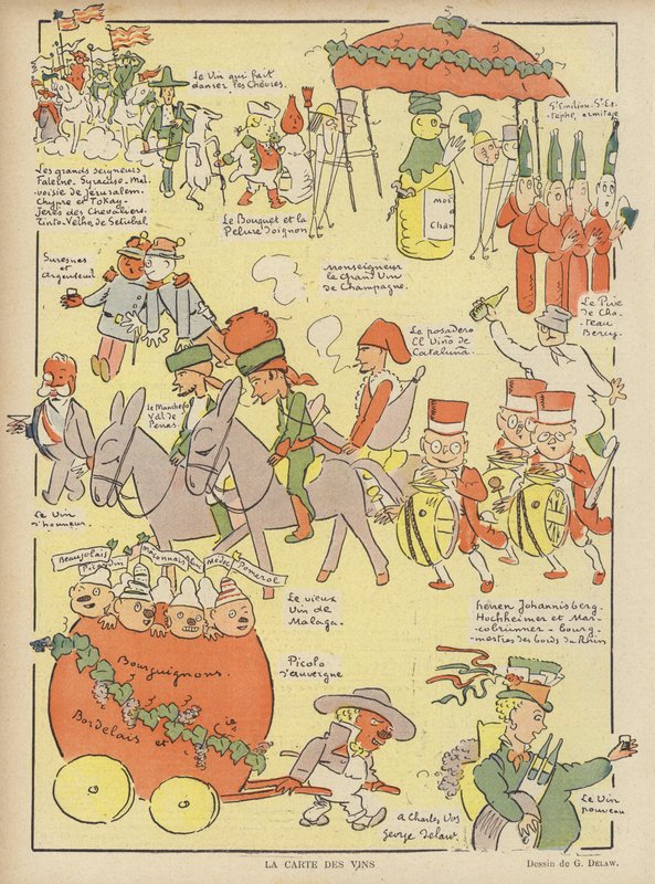 Illustration för Le Rire av Georges Delaw