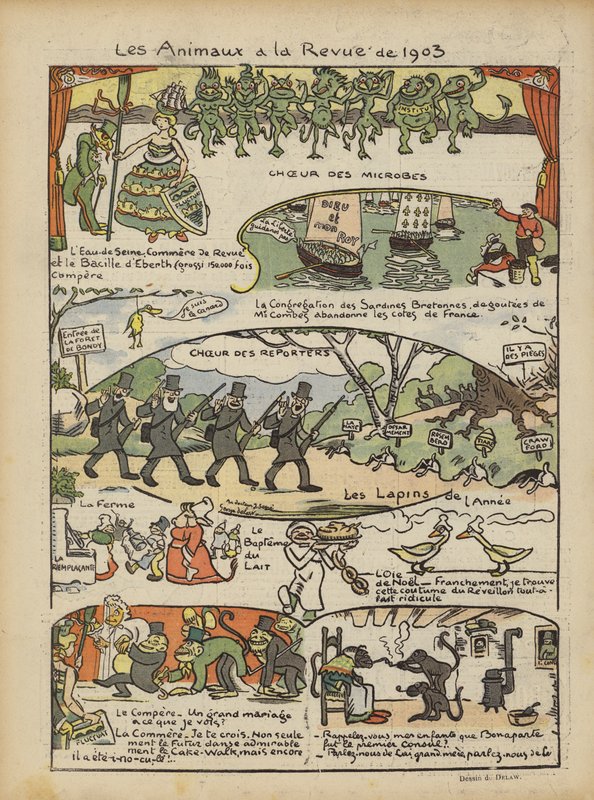 Illustration för Le Rire av Georges Delaw