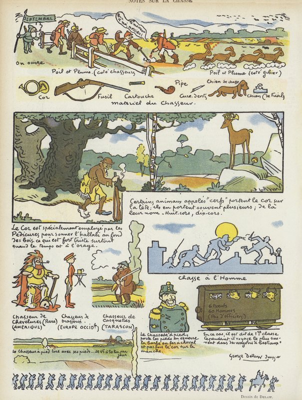 Illustration för Le Rire av Georges Delaw