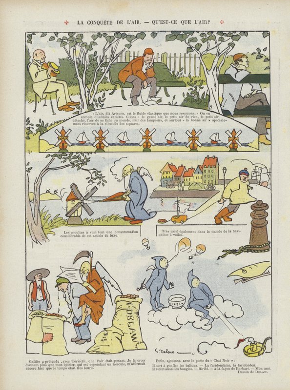 Illustration för Le Rire av Georges Delaw