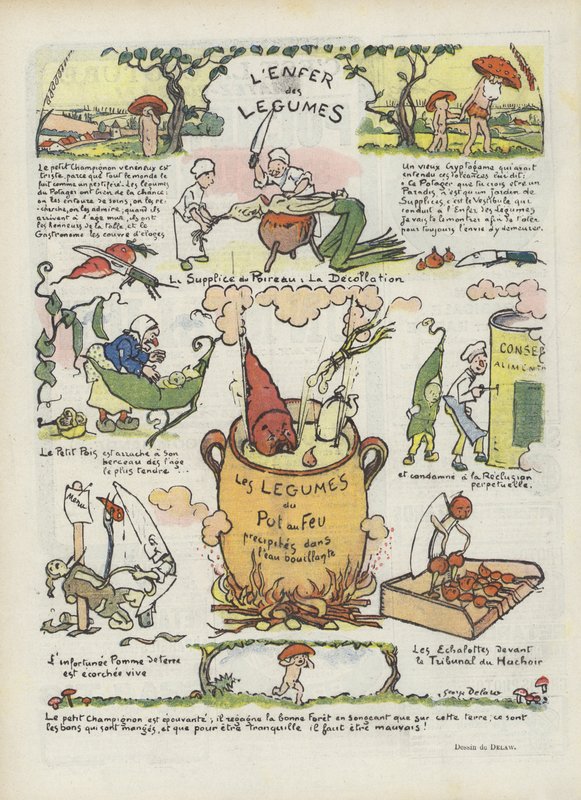 Illustration för Le Rire av Georges Delaw