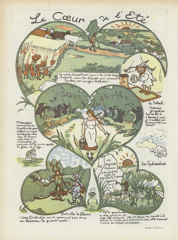 Illustration för Le Rire av Georges Delaw