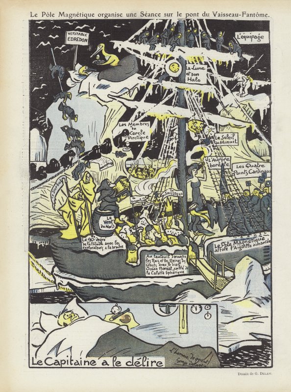Illustration för Le Rire av Georges Delaw