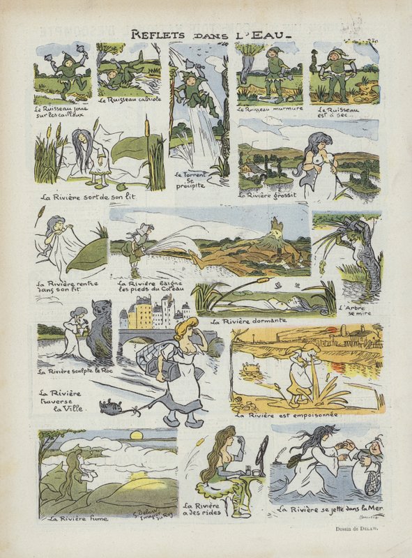 Illustration för Le Rire av Georges Delaw