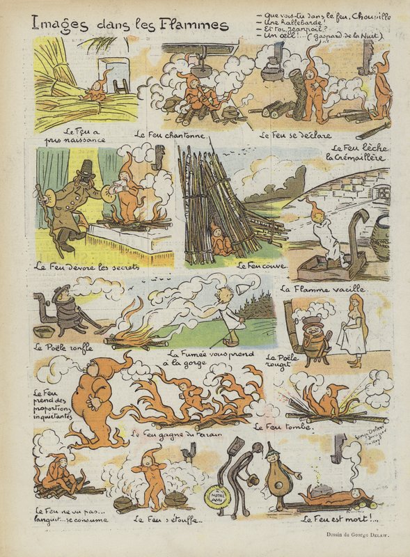 Illustration för Le Rire av Georges Delaw