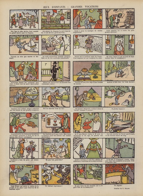 Illustration för Le Rire av Georges Delaw