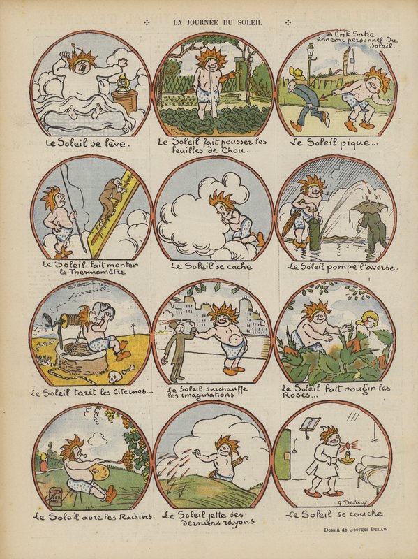 Illustration för Le Rire av Georges Delaw