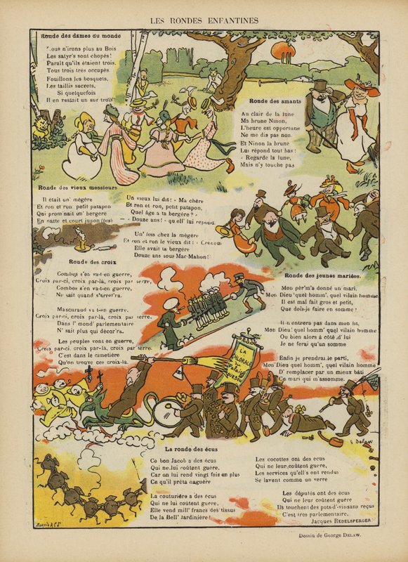 Illustration för Le Rire av Georges Delaw