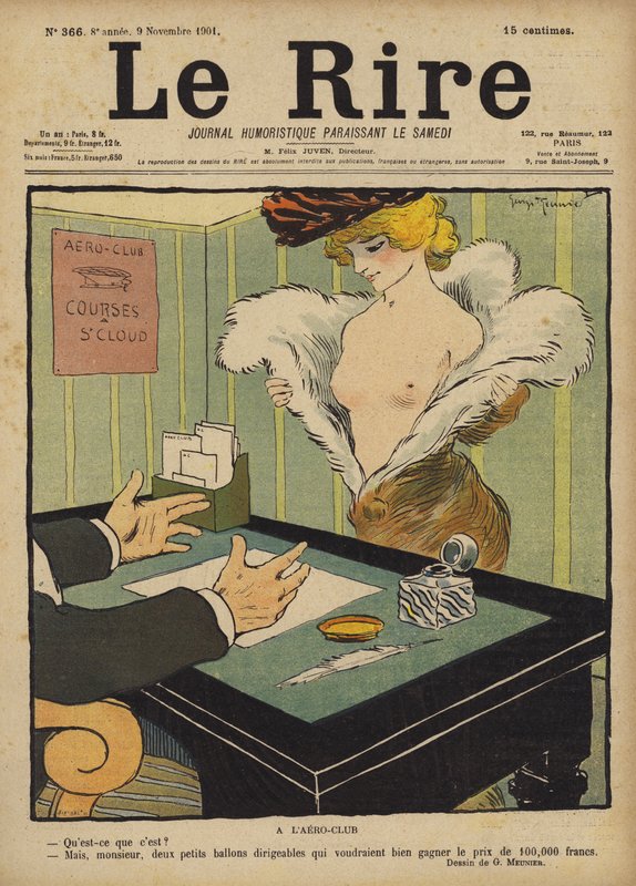 Illustration för Le Rire av Georges Meunier