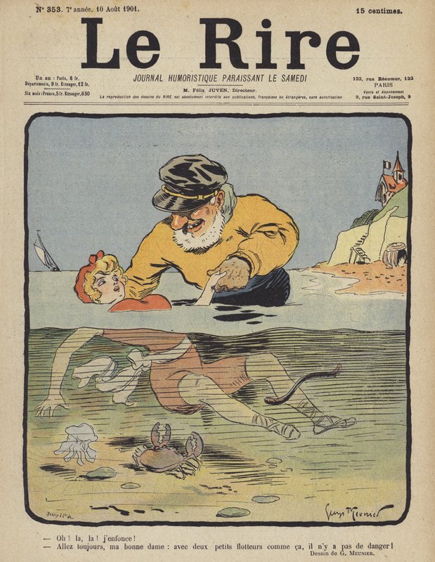 Illustration för Le Rire av Georges Meunier