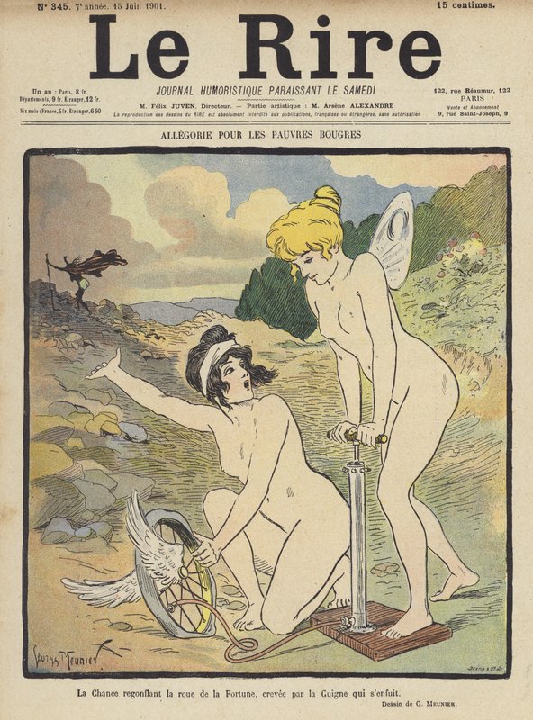 Illustration för Le Rire av Georges Meunier
