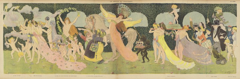 Illustration för Le Rire av Georges Meunier
